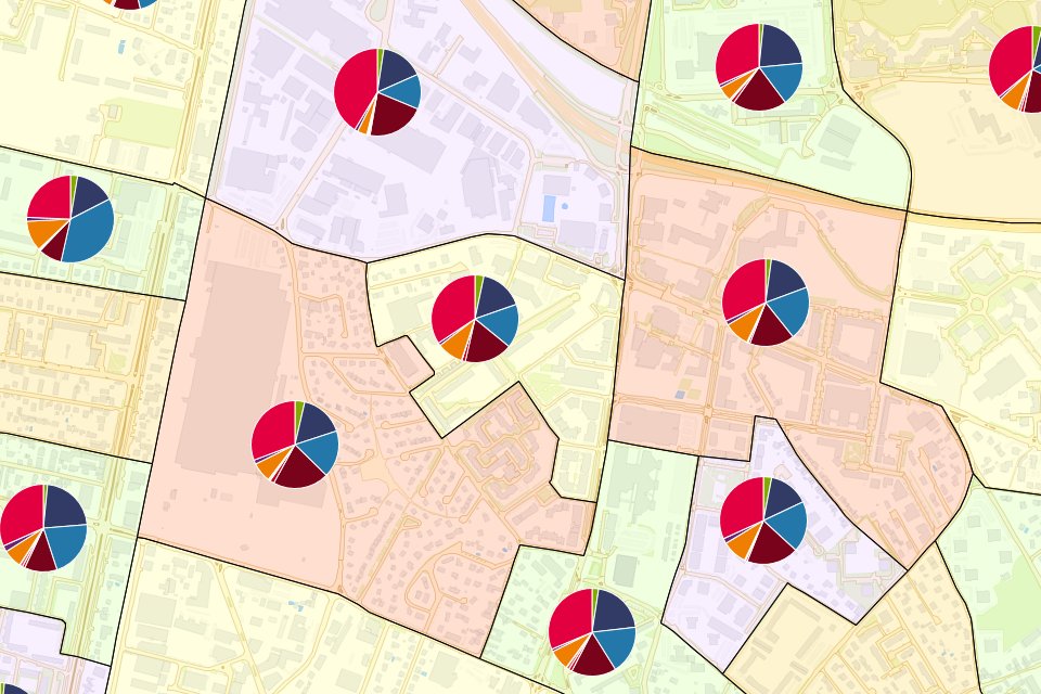 Capture de la carte interactive des résultats électoraux Capture de la carte interactive des résultats électoraux