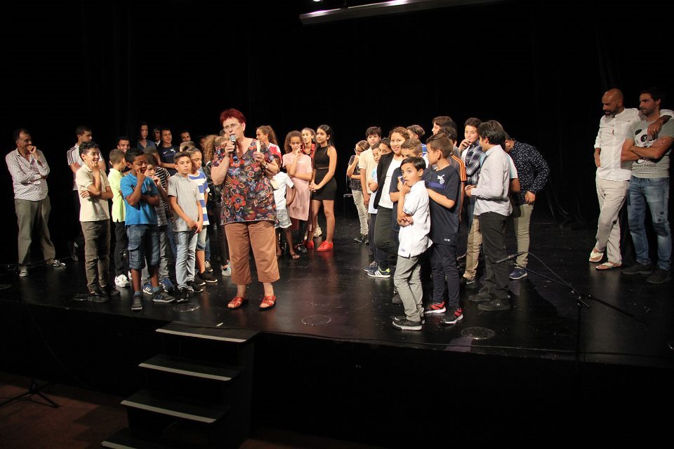 10 ans AS Surieux Football et Dcap L’adjointe au sport Elisabeth Legrand salue “les valeurs citoyennes” des initiatives, l’engagement du club, des pratiquants aux dirigeants et éducateurs