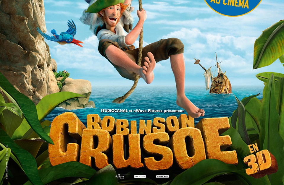 l'affiche de Robinson Crusoé