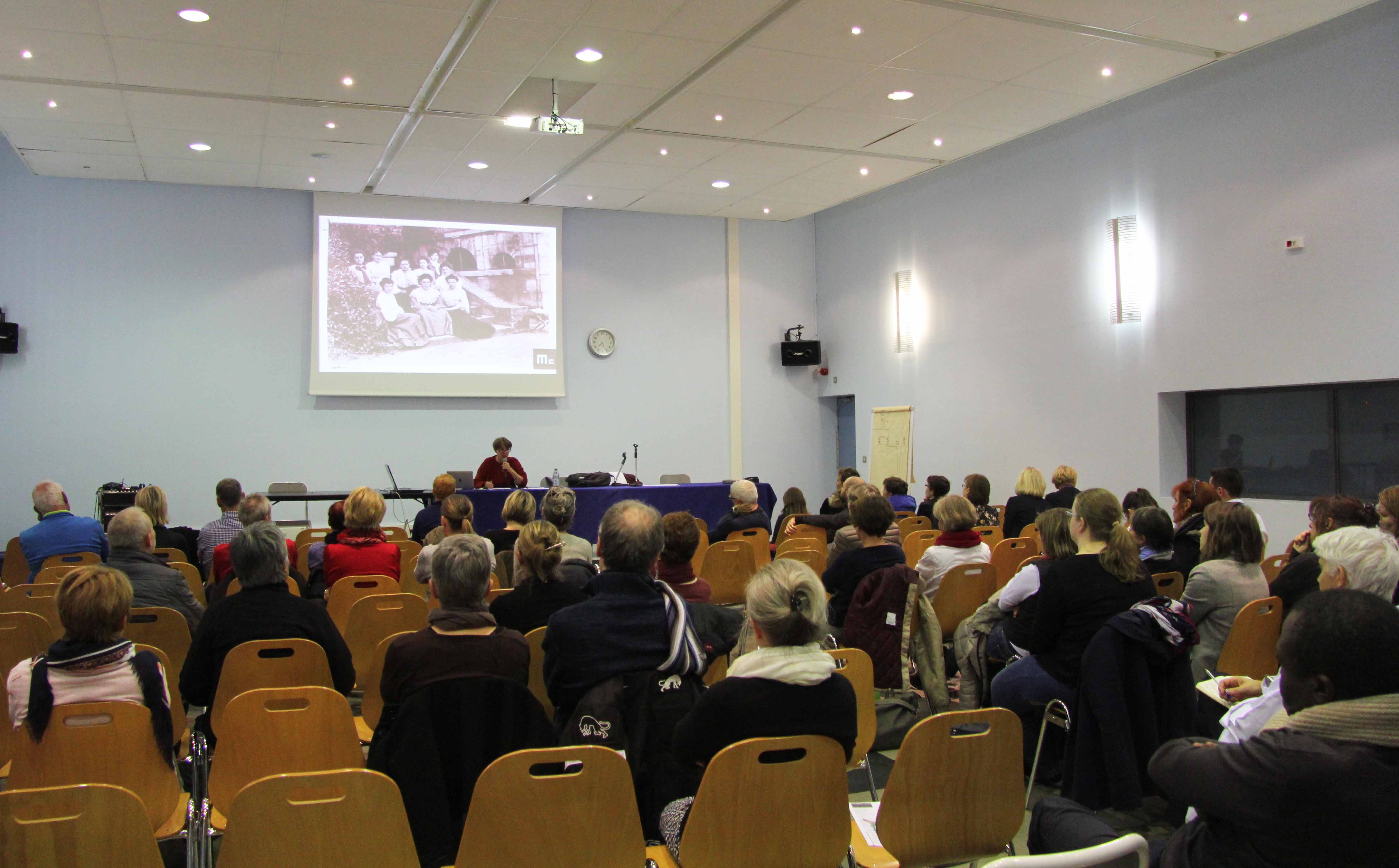 Conférence au lycée Marie Curie