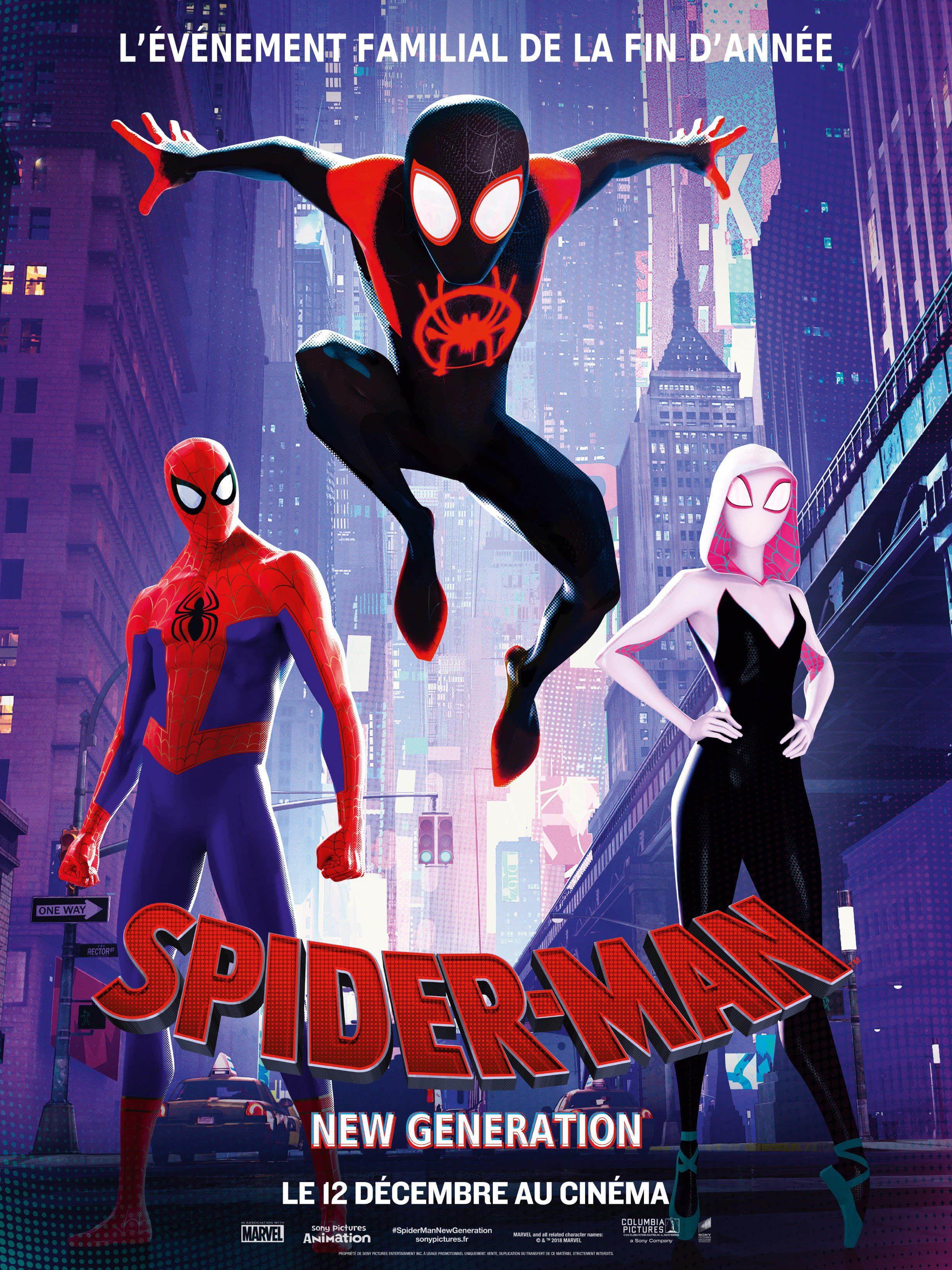 Affiche du film Spiderman : New generation