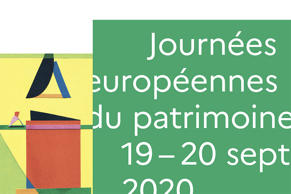 Affiche journées du patrimoine 2020 Affiche journées du patrimoine 2020