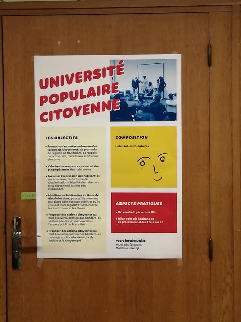 affiche universite populaire citoyenne