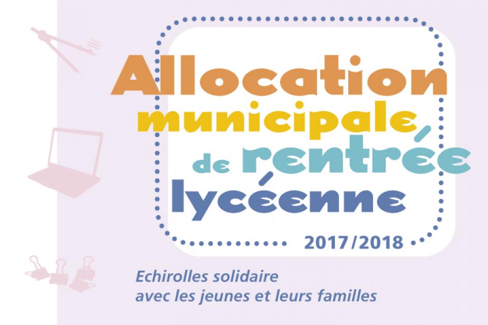 allocation de rentrée lycéenne 2017/2018 allocation de rentrée lycéenne 2017/2018