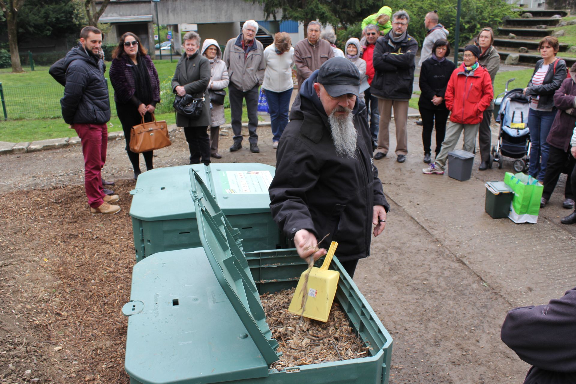 Site de compostage collectif du parc des Jacobins - Les Granges