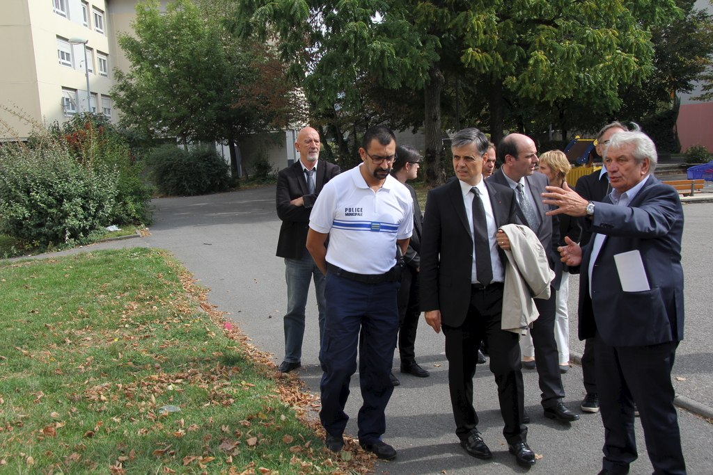 Lionel Beffre et Renzo Sulli quartier du limousin