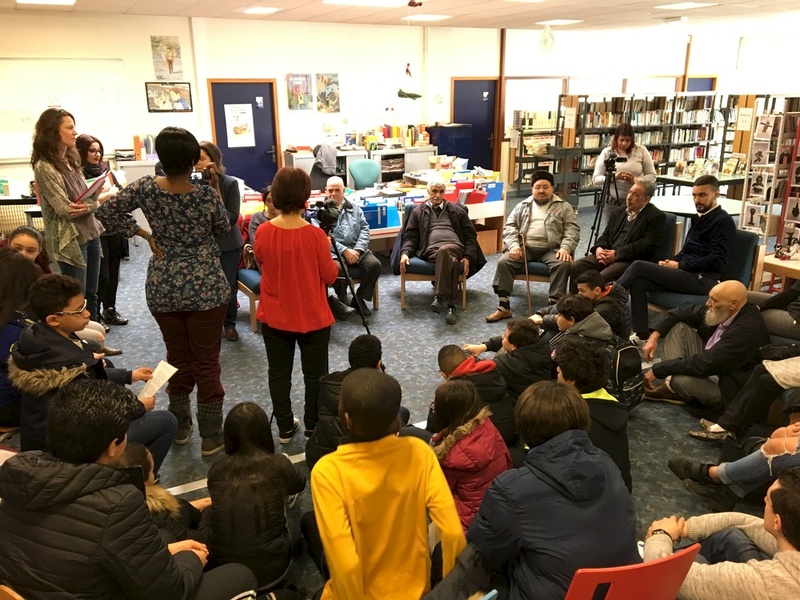 Rencontre entre collégien-nes, résidents du foyer Adoma et des habitant-es