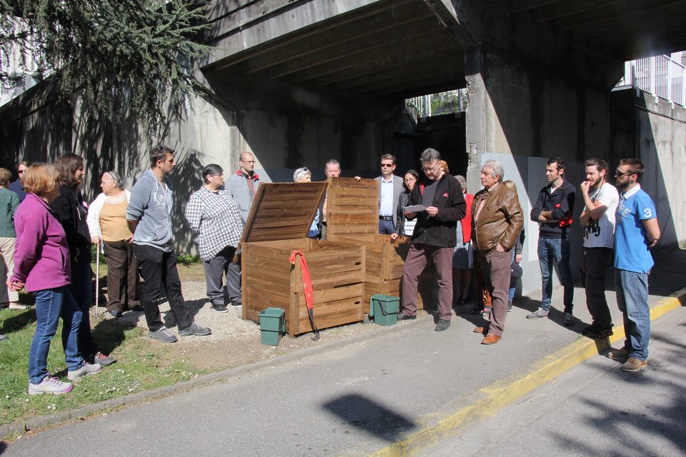 Inauguration 3e site compostage aux granges Inauguration 3e site compostage aux granges