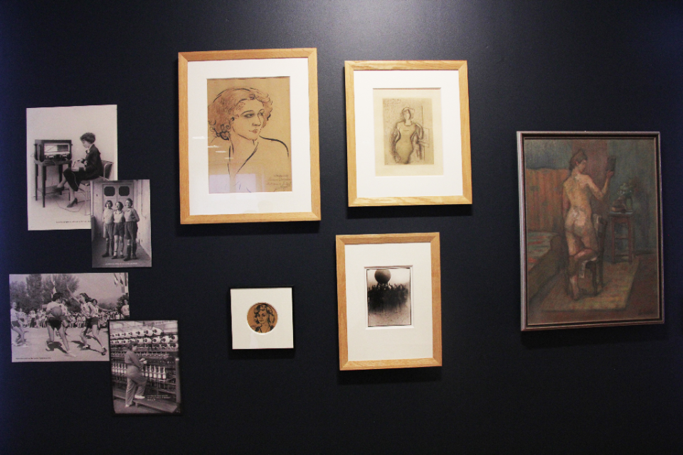 exposition musée Géo-Charles L'œil du collectionneur L'une des salles de l'exposition L'œil du collectionneur au musée Géo-Charles