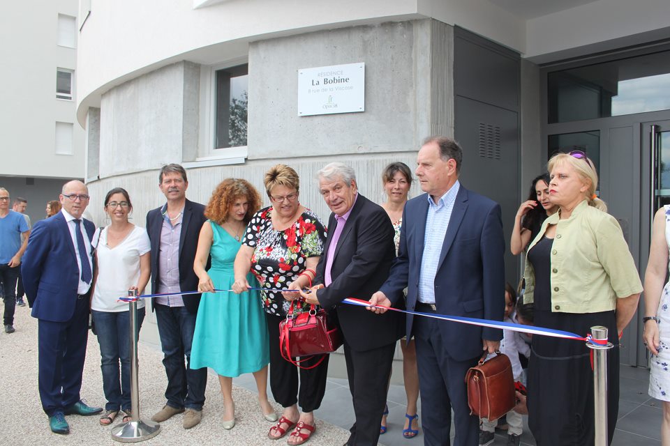 Inauguration résidence La Bobine à Navis