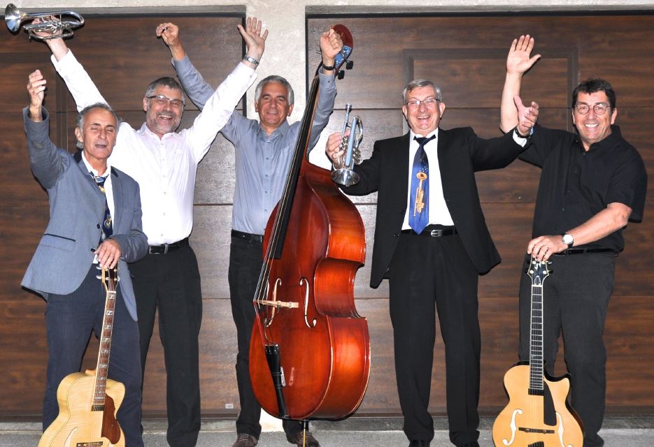 Le groupe de jazz Cornet Double