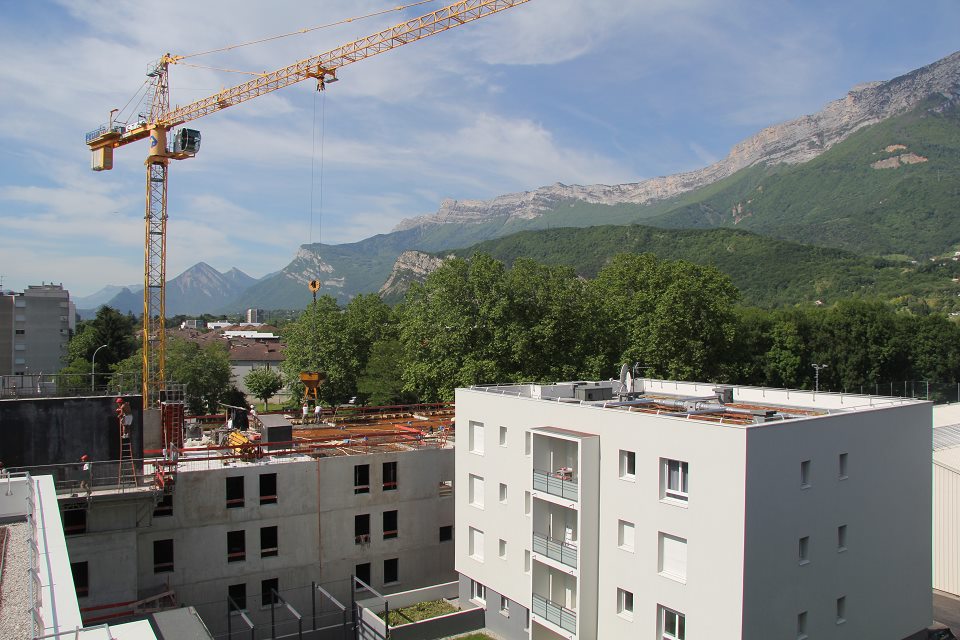 chantier et immeubles livrés à Navis