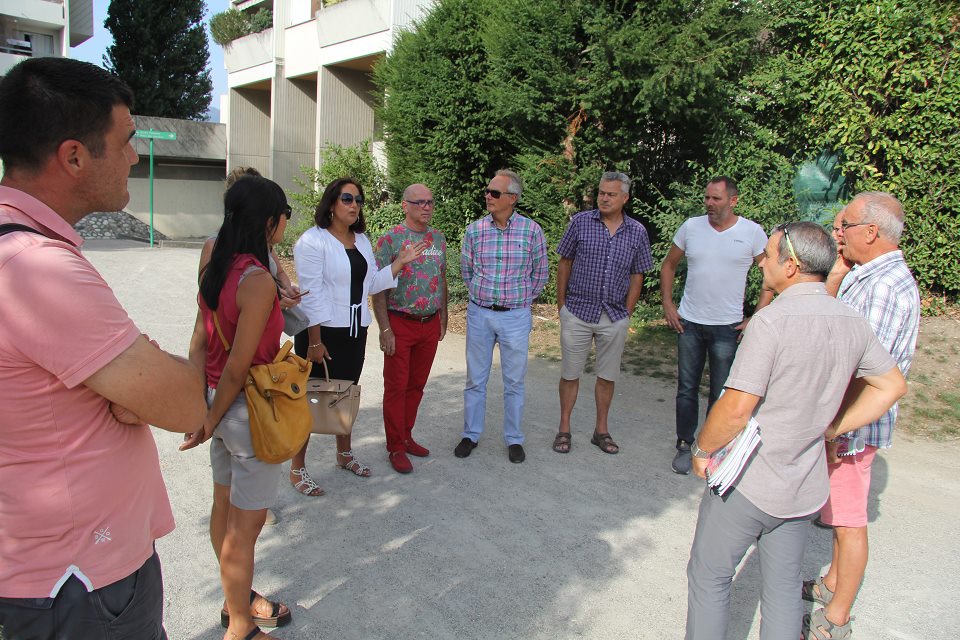 Visite jury villes fleuries 2017 Visite jury villes fleuries 2017