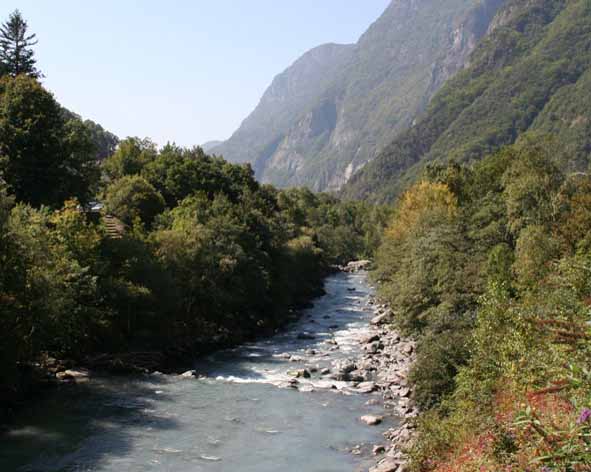 Les beautés de la terre La rivière La Romanche