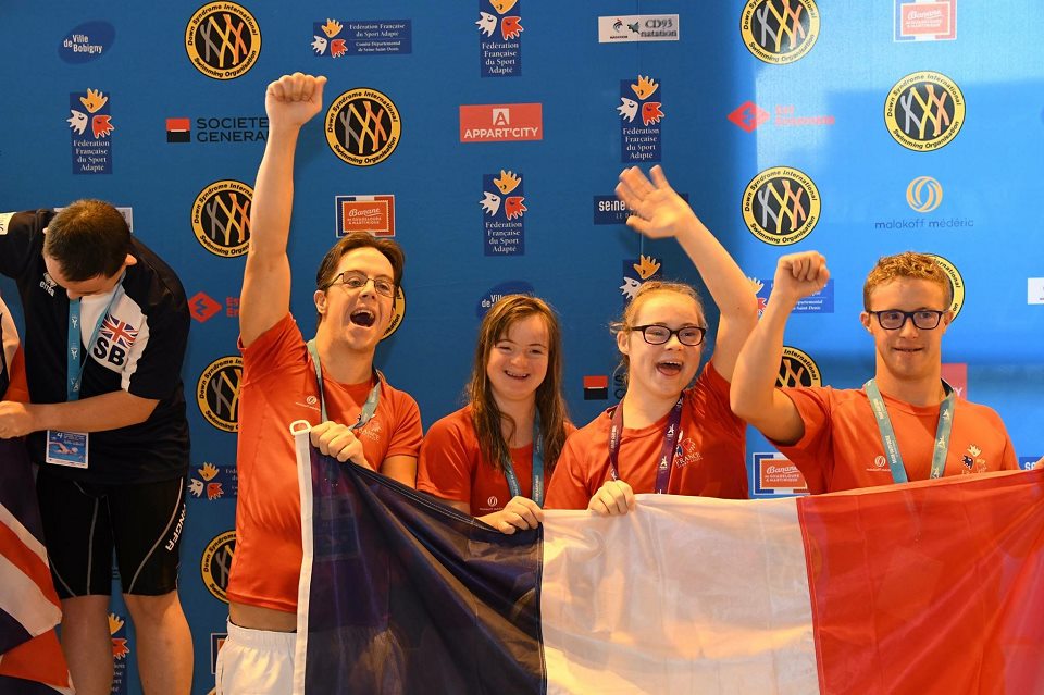 Clément Colomby a brillé avec ses partenaires des différents relais. Clément Colomby