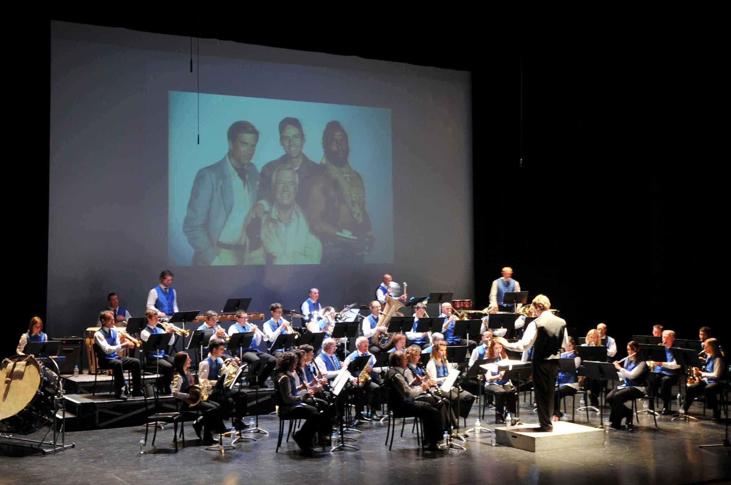 Concert L'Echo d'Echirolles et L'Echo des cuves de Sassenage L'Echo d'Echirolles sur la scène de La Rampe