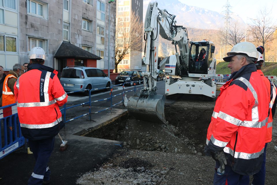 Les travaux a se terminent au nord Visite chantier Luire