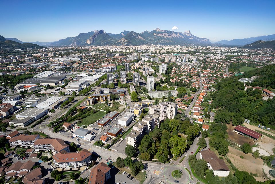 vue aérienne Village Sud