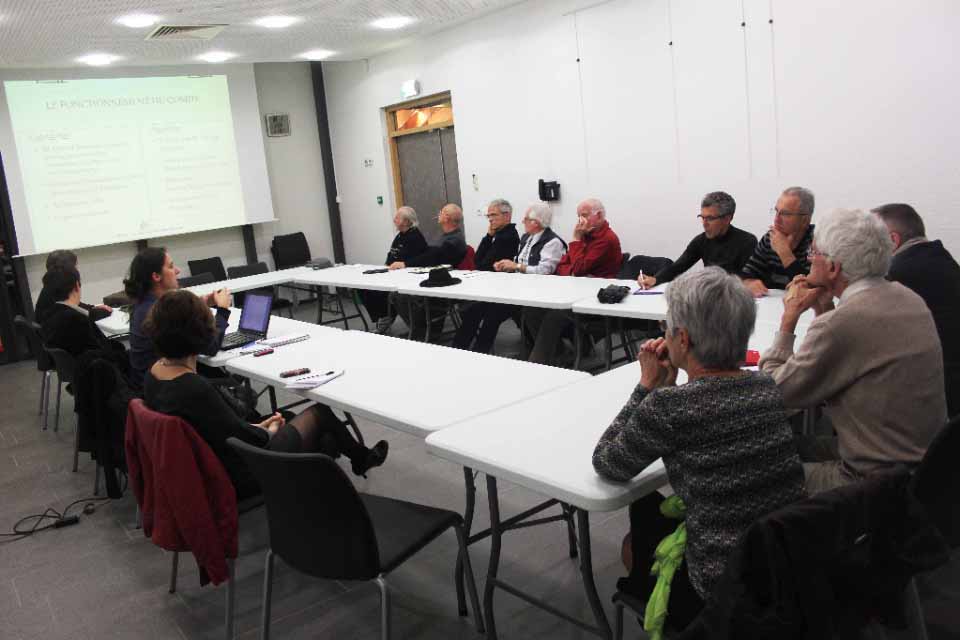 Réunion du comité consultatif énergie à l'hôtel de ville