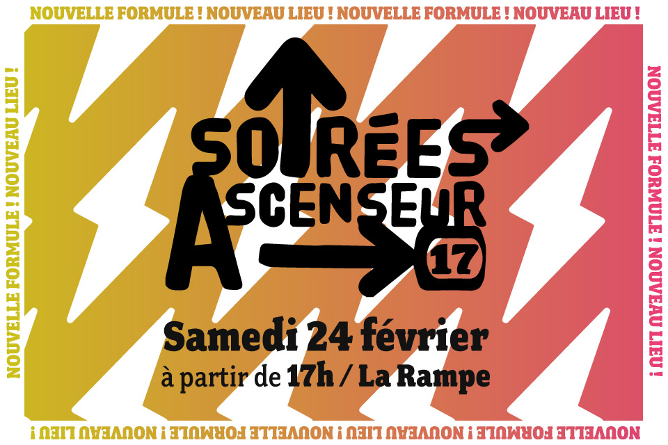 Soirée Ascenseur 2018 Visuel soirée Ascenseur 2018