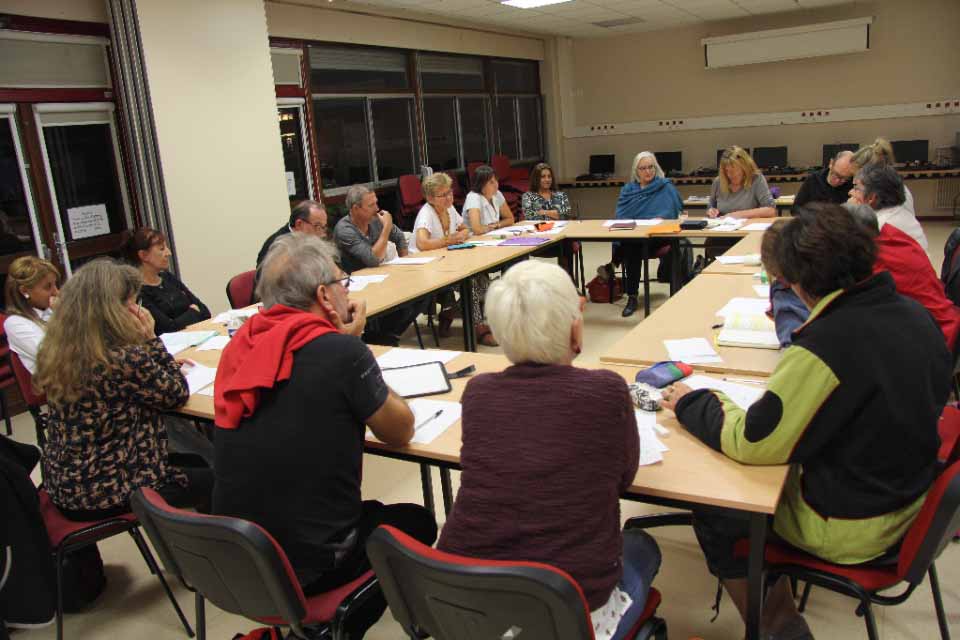 Un atelier d'écriture à la Maison des écrits