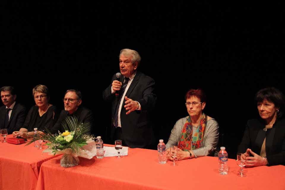 Vœux maire population La cérémonie des vœux à la population à La Rampe
