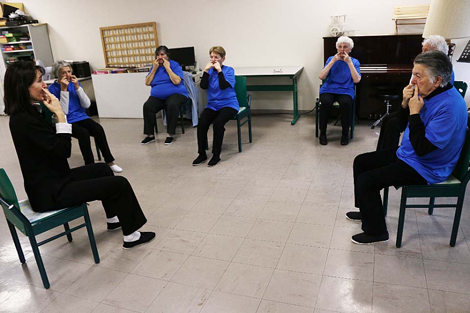 Séance de qi gong à la résidence autonomie Maurice Thorez