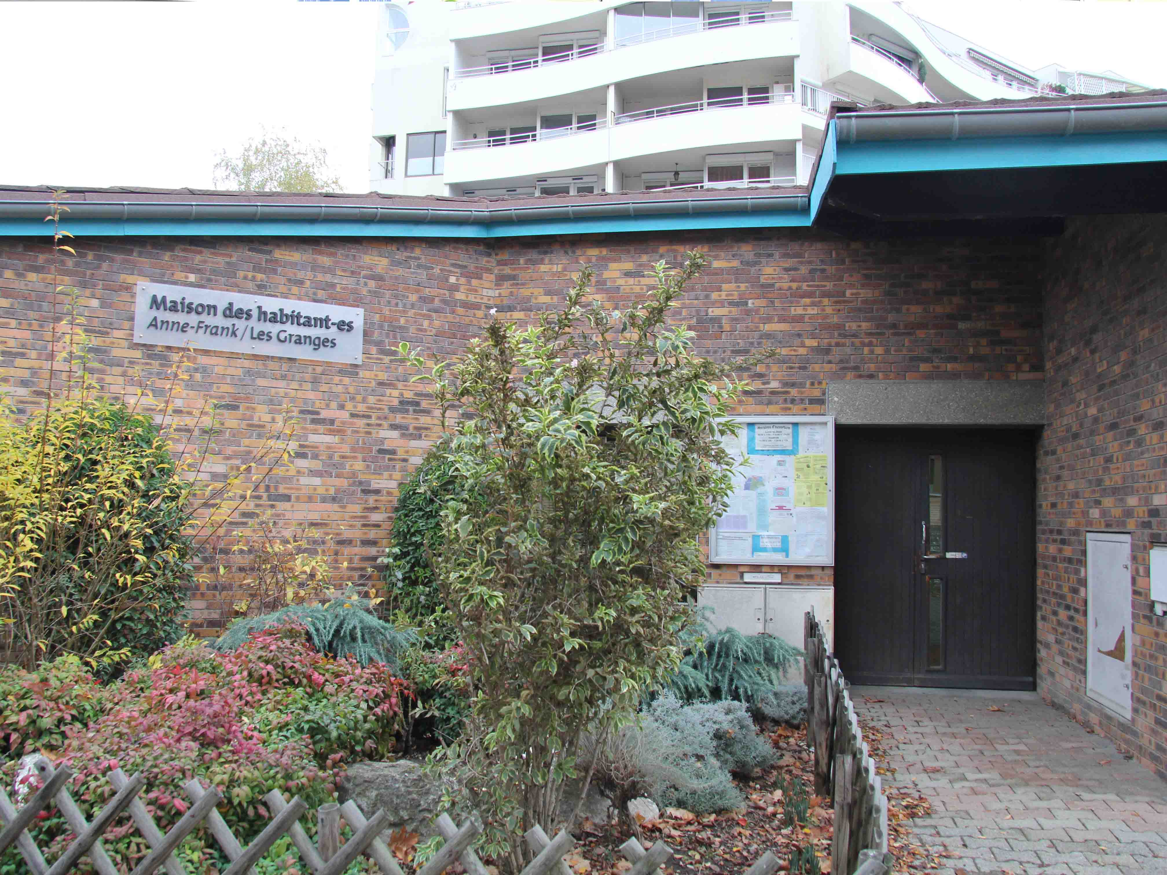 Bâtiment MDH Anne Frank/Les Granges