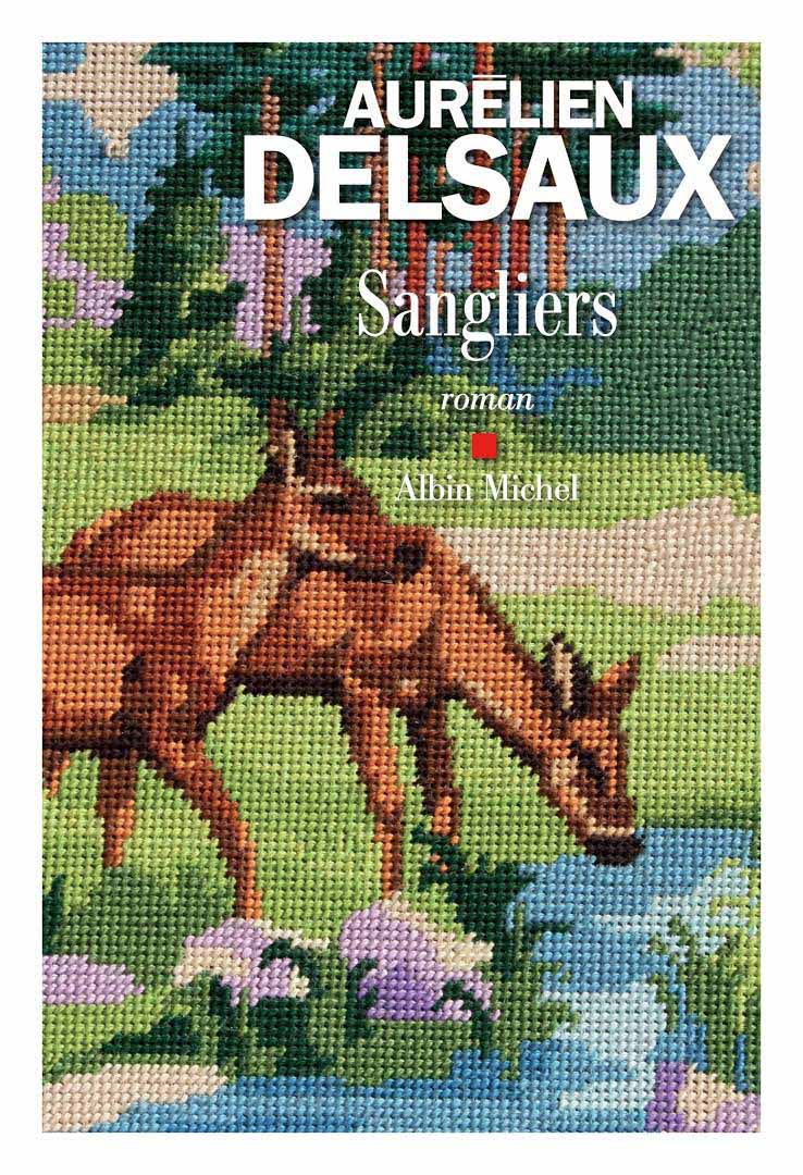 Sangliers roman d'Aurélien Delsaux La couverture de Sangliers, un roman d'Aurélien Delsaux