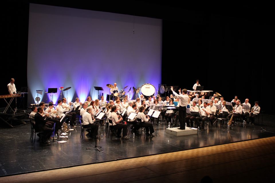 Un concert de l'Echo d'Echirolles à La Rampe