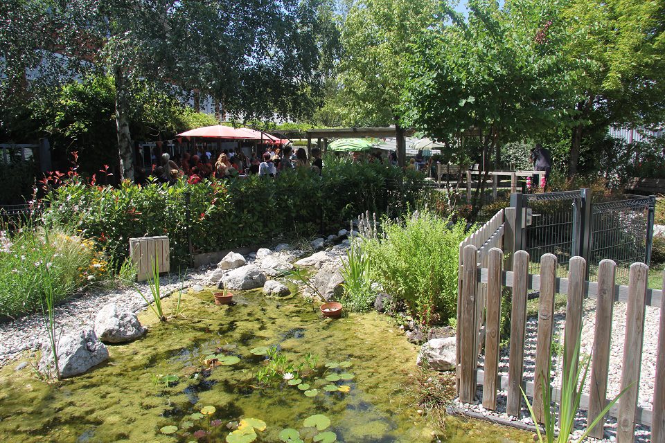 Un espace zen... Goûter des familles ehpad 2018