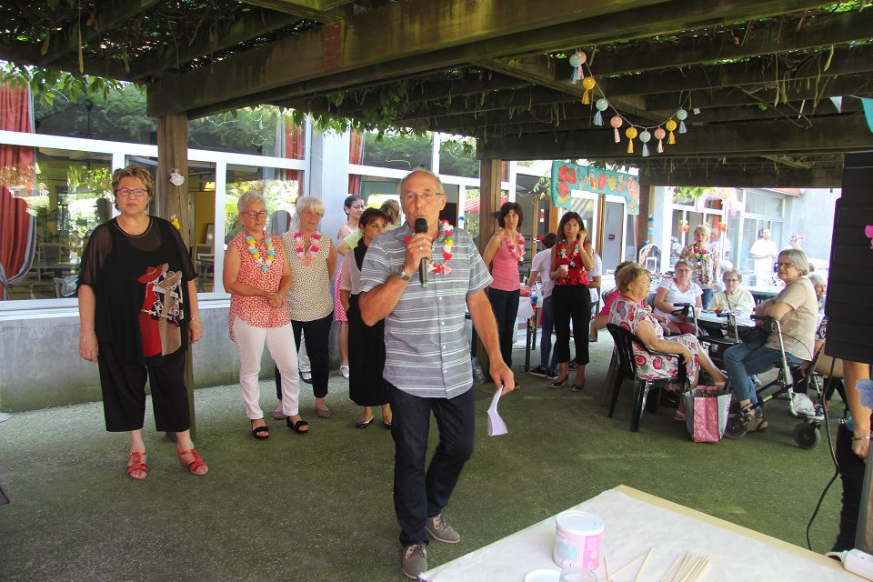 la force du collectif Goûter des familles ehpad 2018