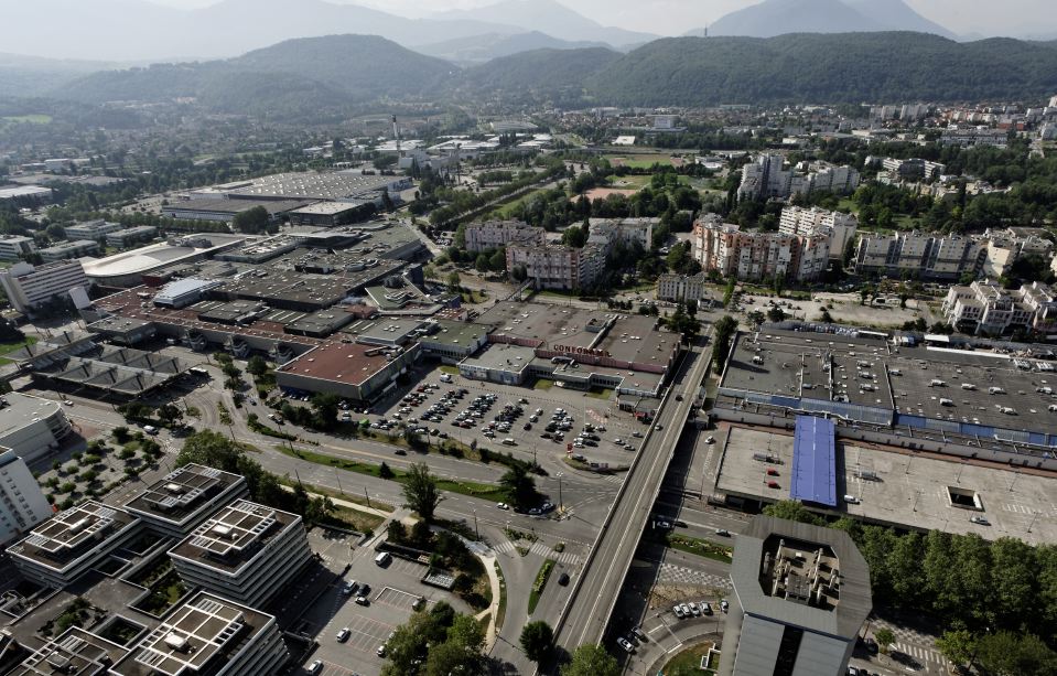 Une vue du centre commercial Grand'place