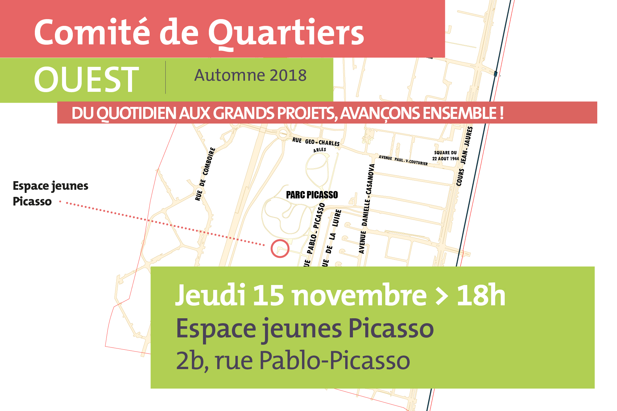 Comité de quartiers Ouest automne 2018 Comité de quartiers Ouest automne 2018