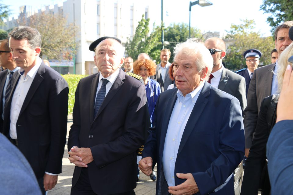 Visite de Gérard Collomb Visite de Gérard Collomb