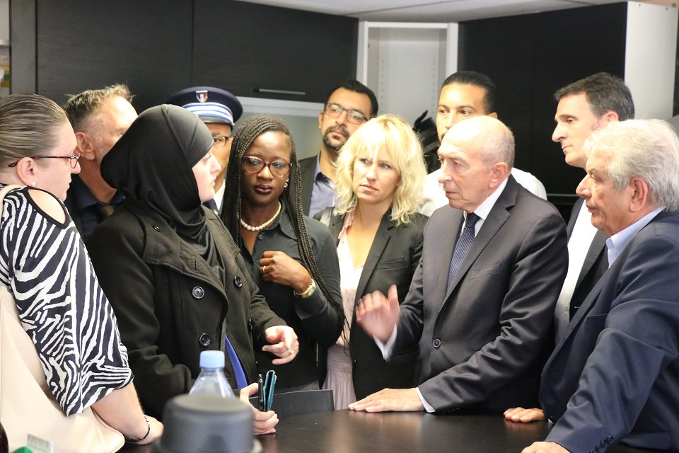Visite de Gérard Collomb Visite de Gérard Collomb