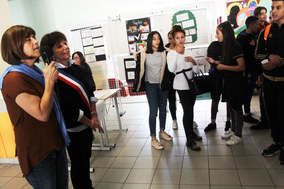 Remise de brevets au collège Pablo Picasso