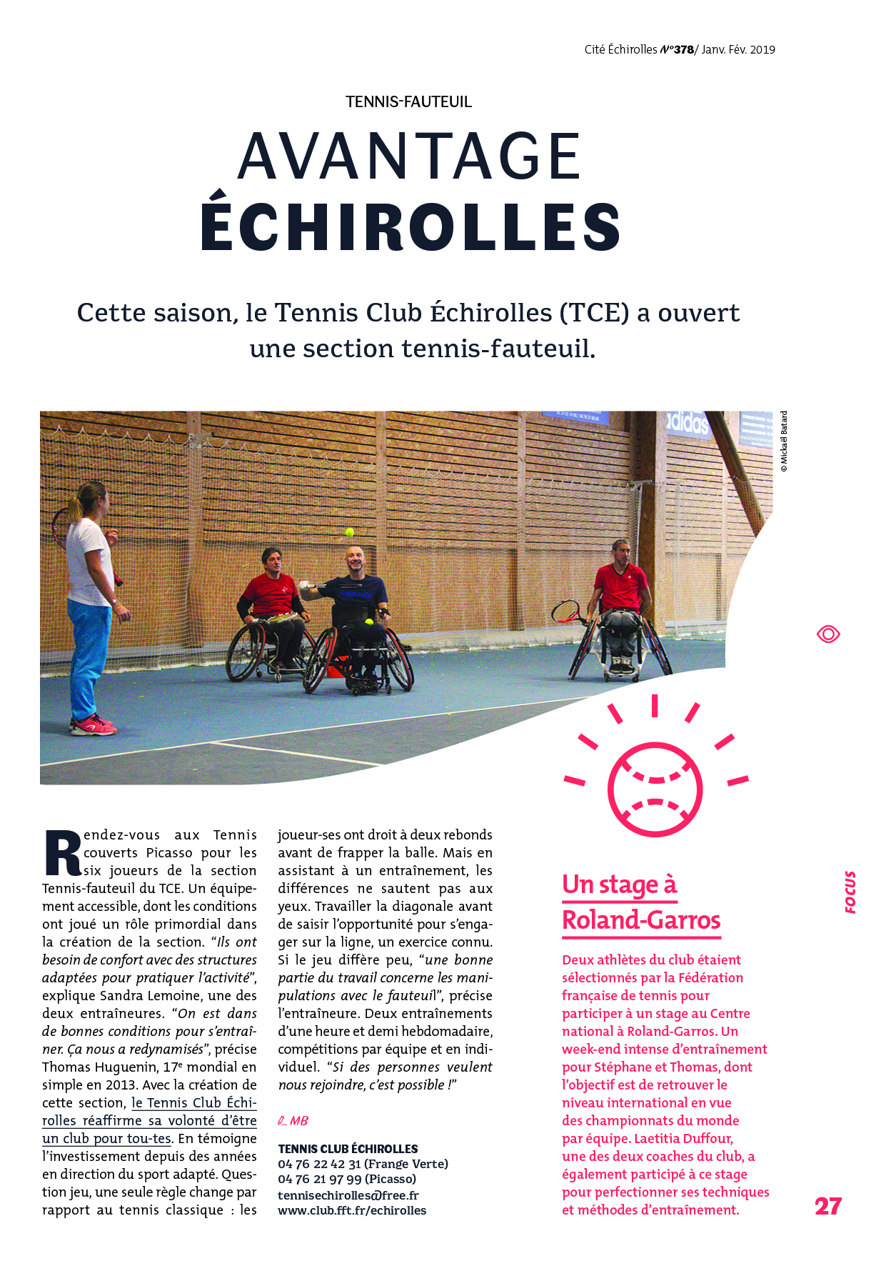 Une Cité Echirolles janvier 2019 Une Cité Echirolles janvier 2019