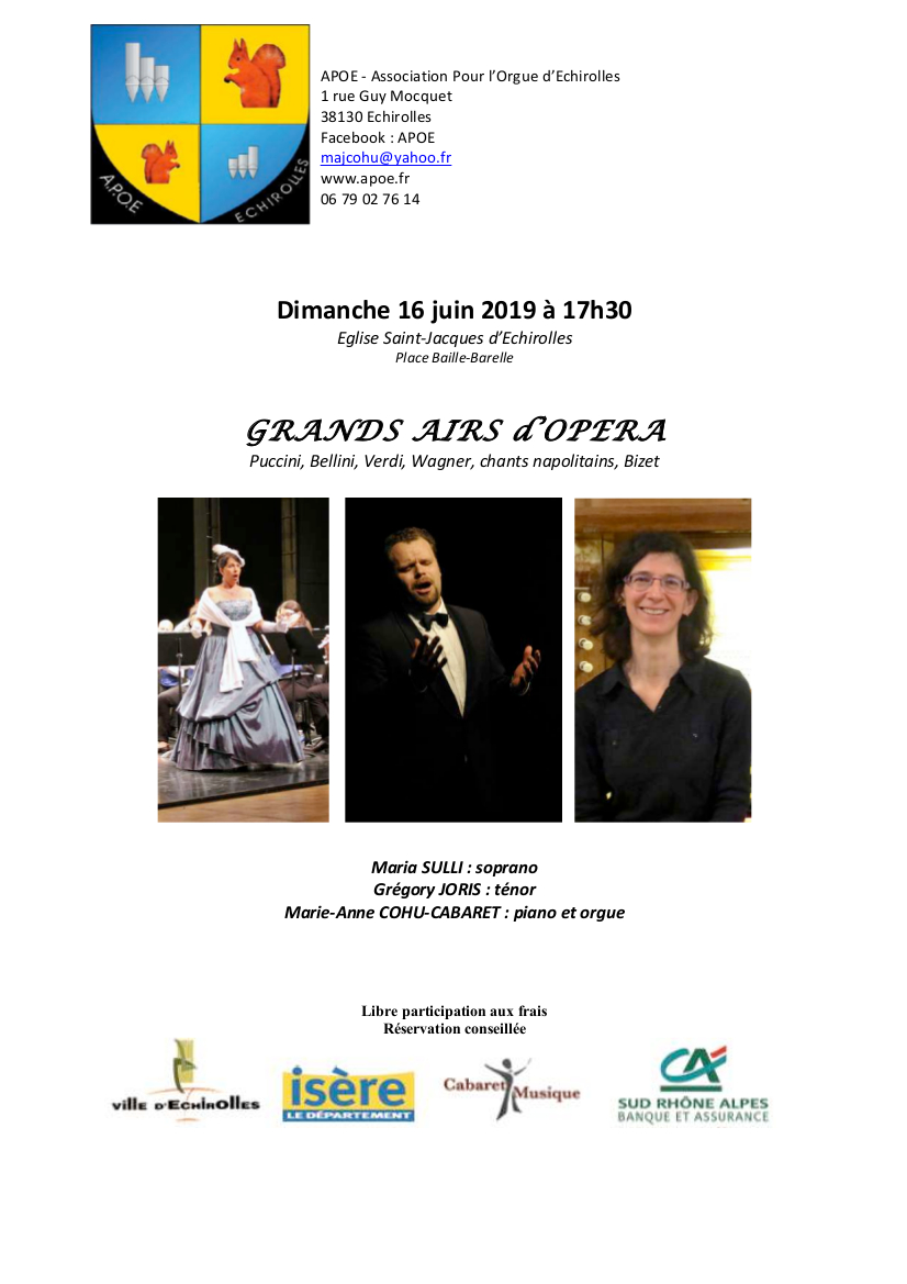 grands airs d'opera grands airs d'opera