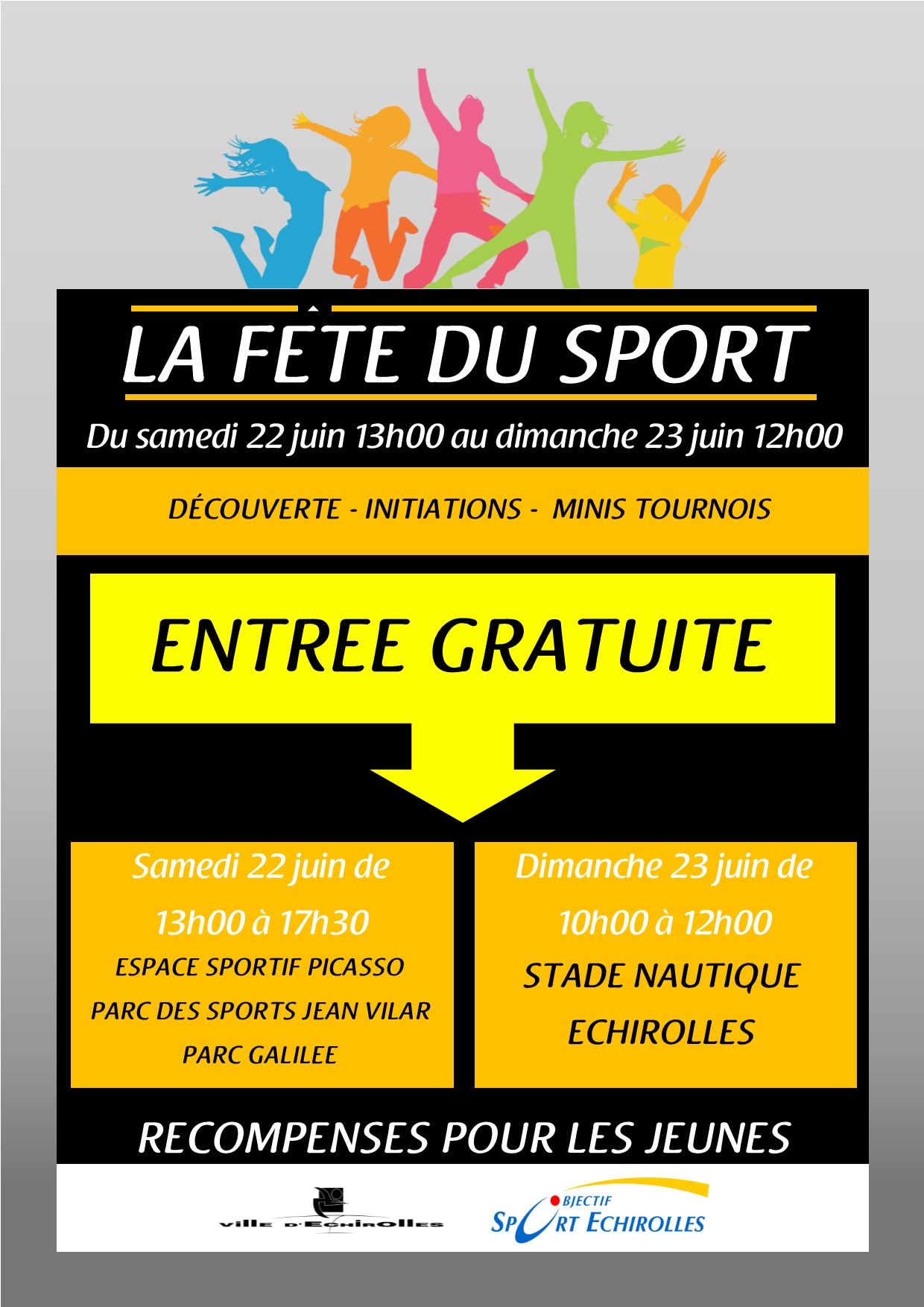 Affiche fête du sport 2019 Affiche fête du sport 2019