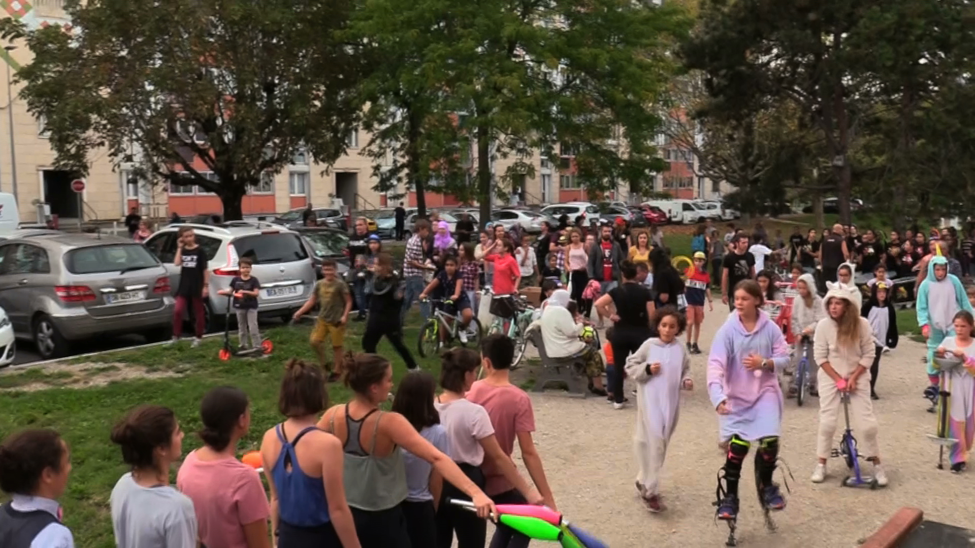 Agrès du vent : l'école a fait son cirque !