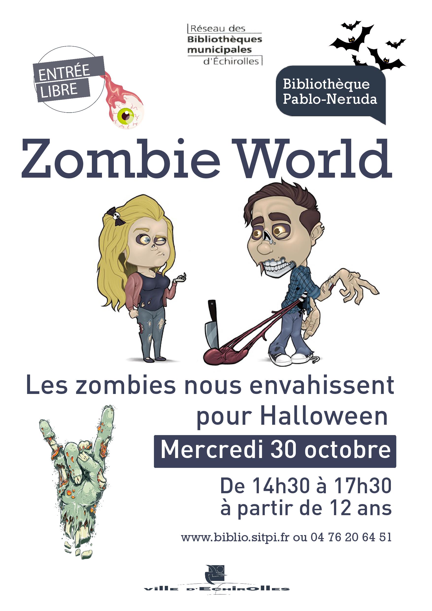 Bibliothèque Neruda : Zombie world Bibliothèque Neruda : Zombie world