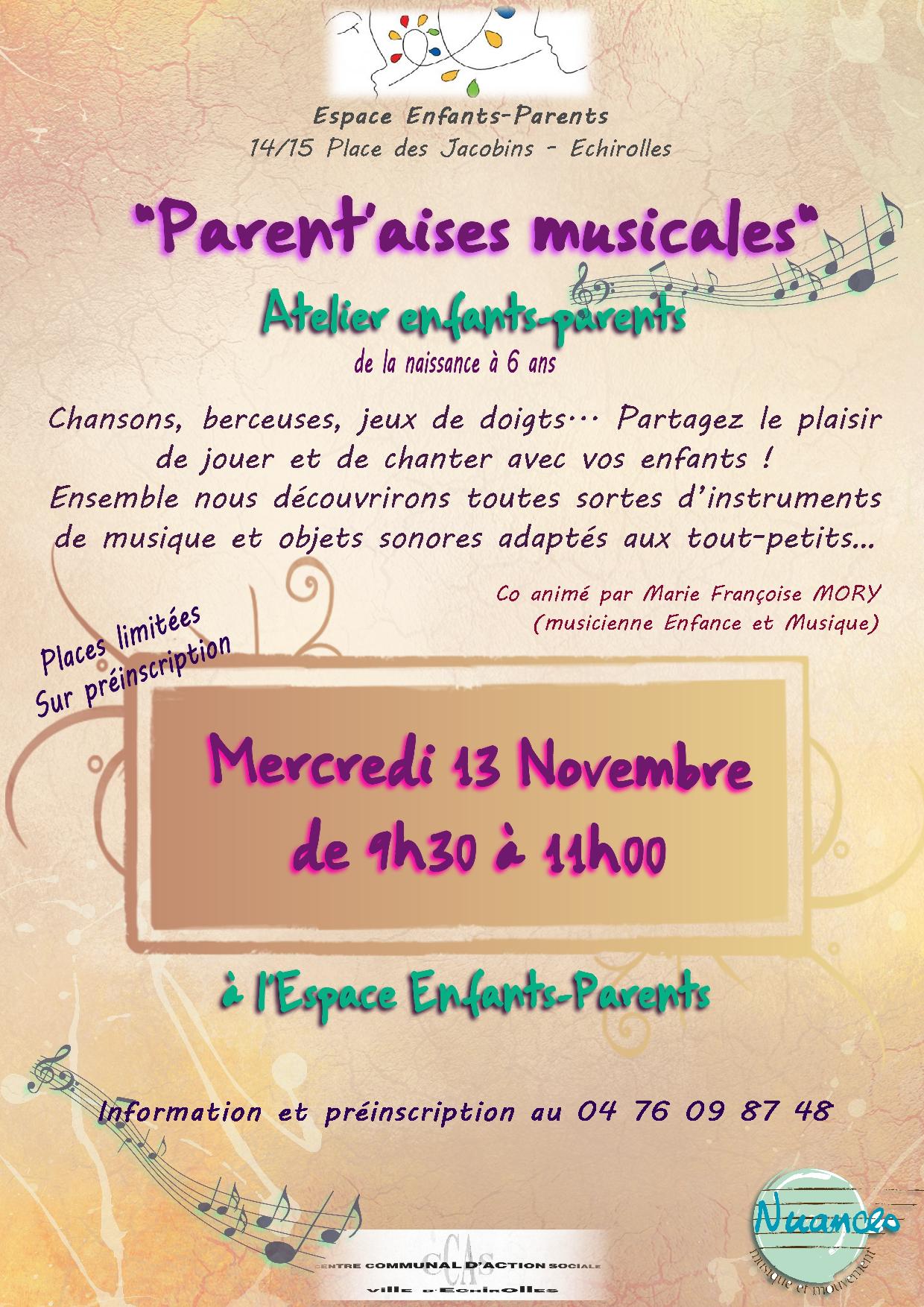 Parent'aises musicales Parent'aises musicales