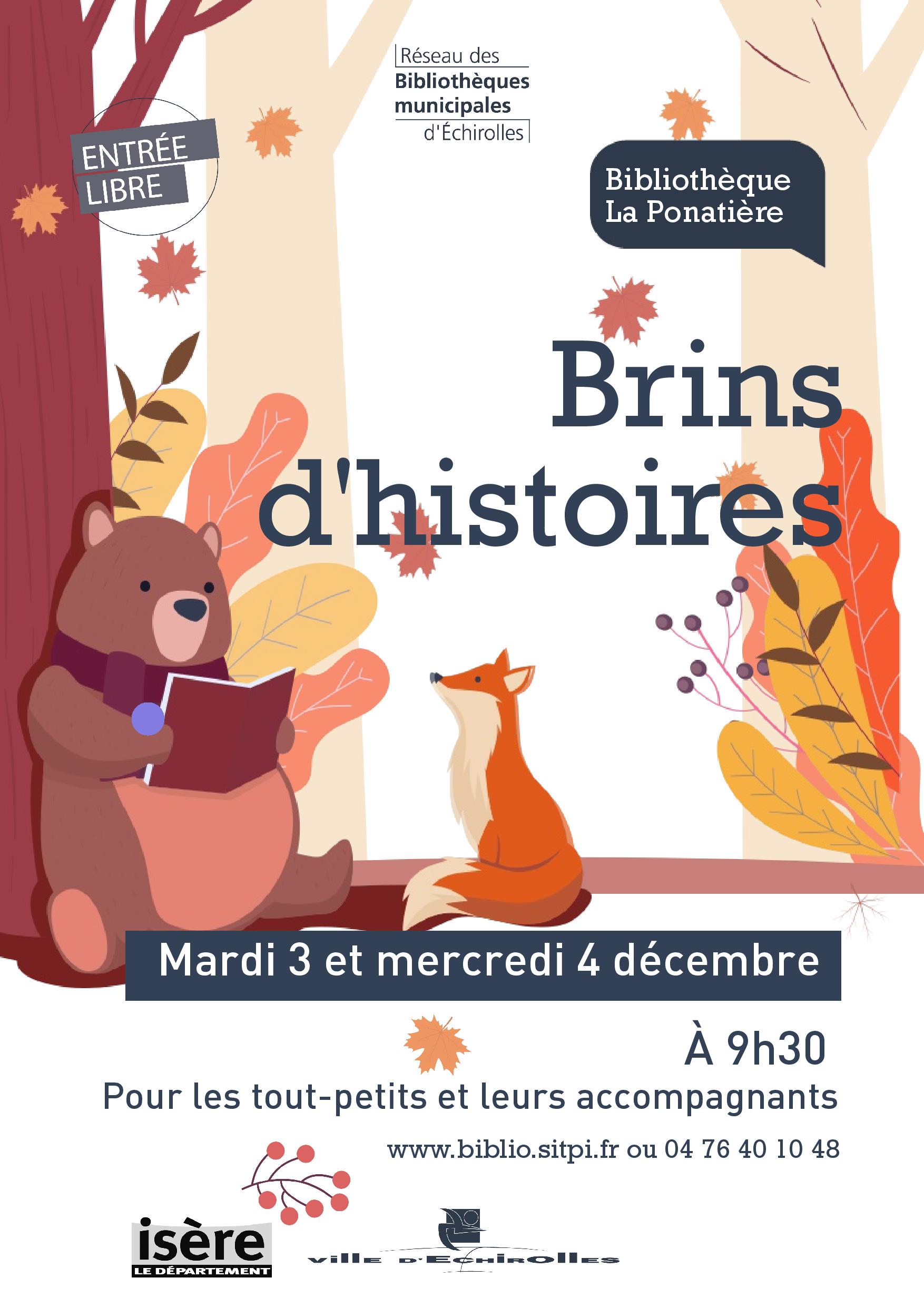 Affiche Brins d'histoires Affiche Brins d'histoires