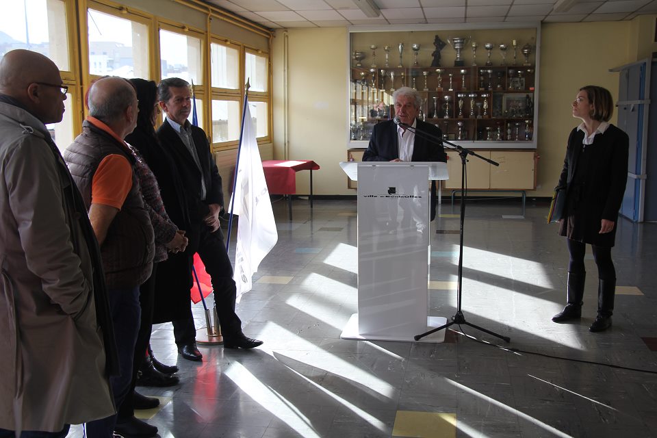 Auguste-Delaune : Le gymnase a fait peau neuve Auguste-Delaune : Le gymnase a fait peau neuve