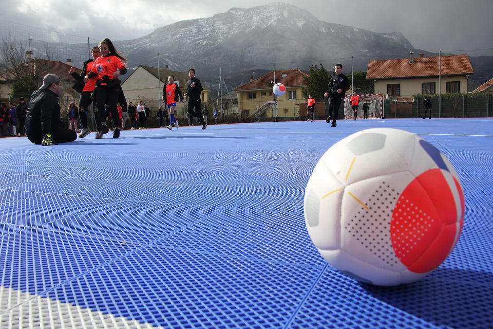 Inauguration terrain futsal Delaune