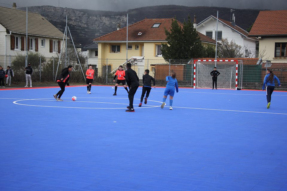 Inauguration terrain futsal Delaune