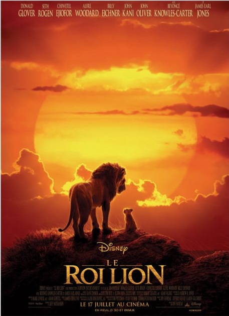 Le roi lion Affiche du film Le roi lion
