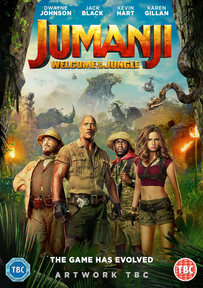 Jumanji Affiche du film Jumanji, bienvenue dans la jungle