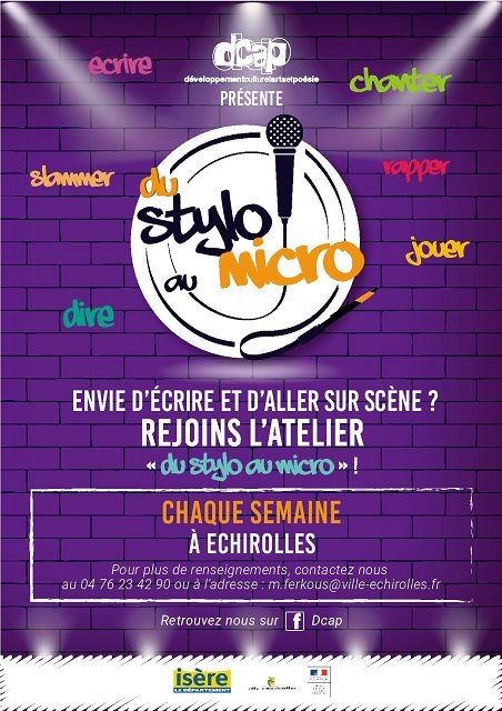 Du stylo au micro : Les ateliers sont ouverts !